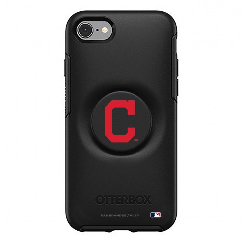 Cleveland Indians OtterBox Symmetry PopSocket iPhone Case