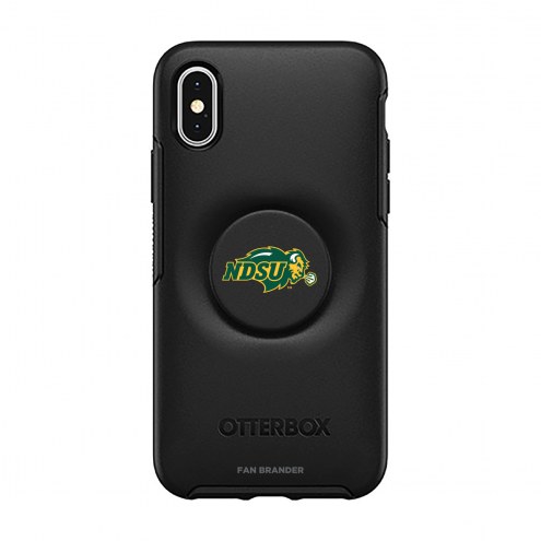 North Dakota State Bison OtterBox Symmetry PopSocket iPhone Case