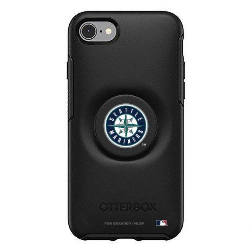 Seattle Mariners OtterBox Symmetry PopSocket iPhone Case