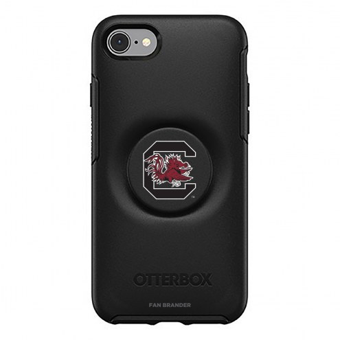 South Carolina Gamecocks OtterBox Symmetry PopSocket iPhone Case