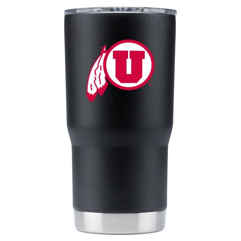 Utah Utes 20 oz. Stainless Steel Powder Coated Tumbler