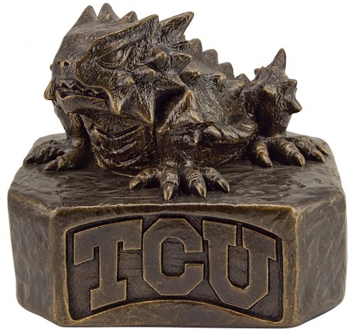 Texas Christian &quot;Horned Frog&quot; Stone College Mascot