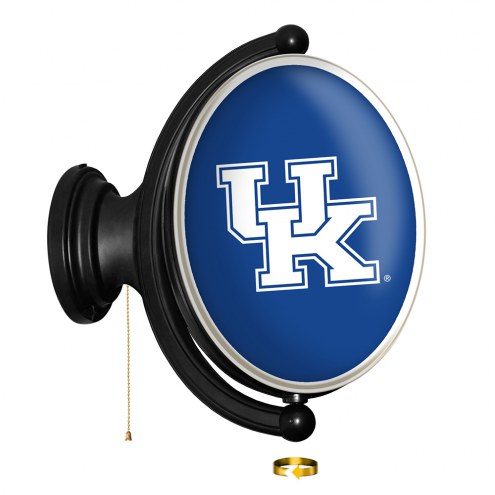 Kentucky Wildcats Oval Rotating Lighted Wall Sign