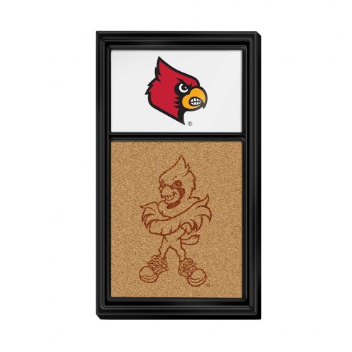 Louisville Cardinals Cork Note Board