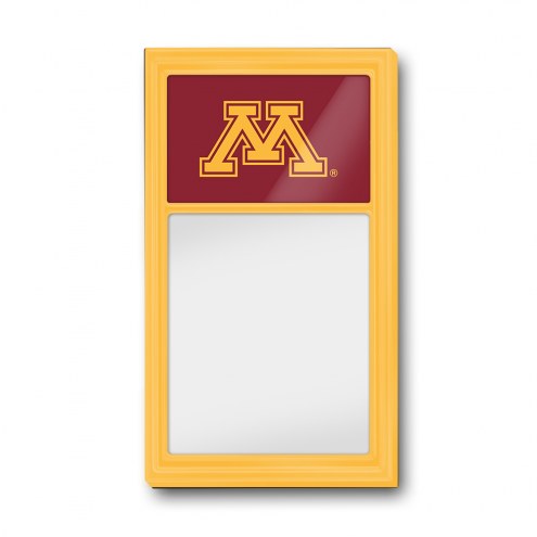 Minnesota Golden Gophers Dry Erase Note Board