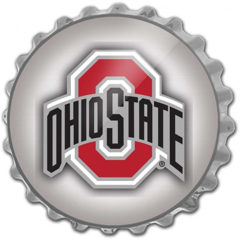 Ohio State Buckeyes Bottle Cap Wall Sign