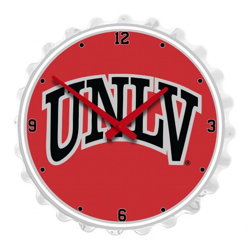 UNLV Rebels Bottle Cap Wall Clock