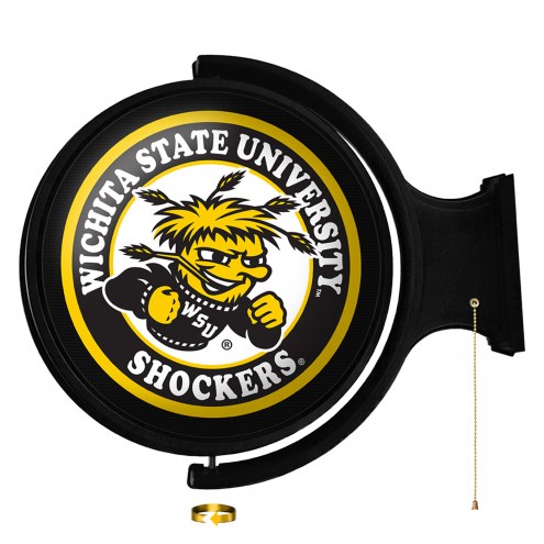 Wichita State Shockers Round Rotating Lighted Wall Sign