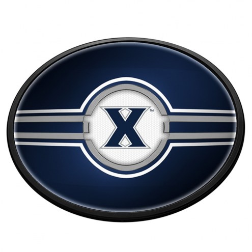 Xavier Musketeers Oval Slimline Lighted Wall Sign