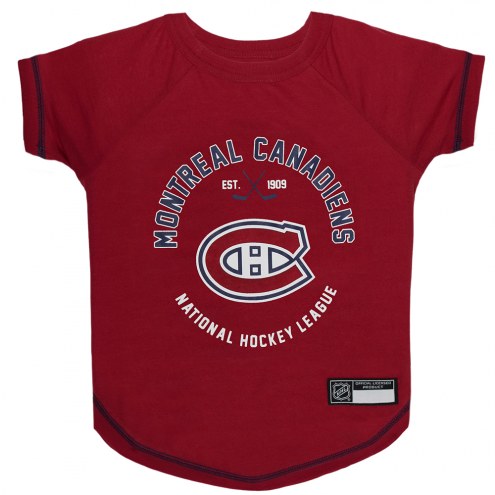 Montreal Canadiens Dog Tee Shirt