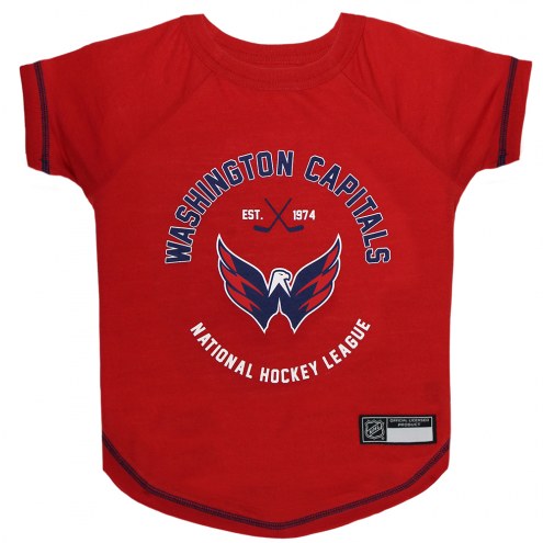 Washington Capitals Dog Tee Shirt