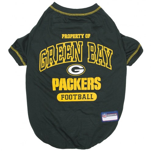 Green Bay Packers Dog Tee Shirt