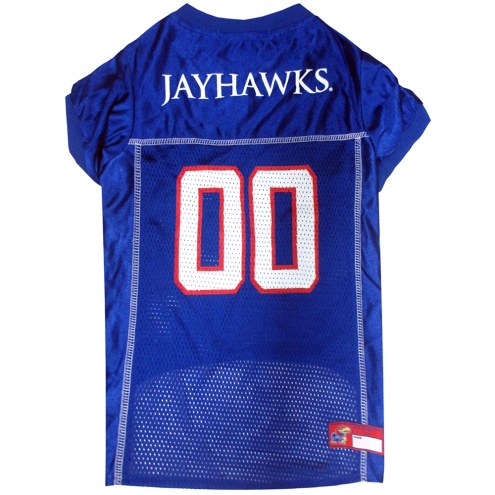 Kansas Jayhawks Dog Football Jersey
