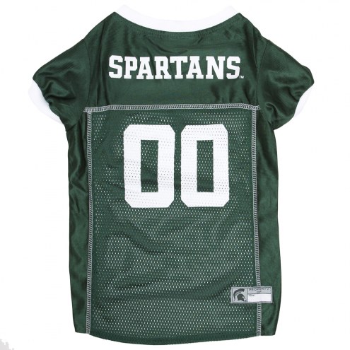 Michigan State Spartans Dog Football Jersey