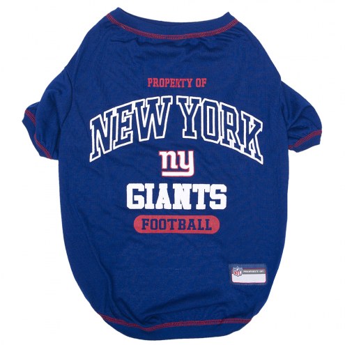 New York Giants Dog Tee Shirt