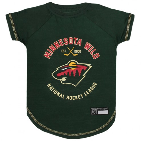 Minnesota Wild Dog Tee Shirt