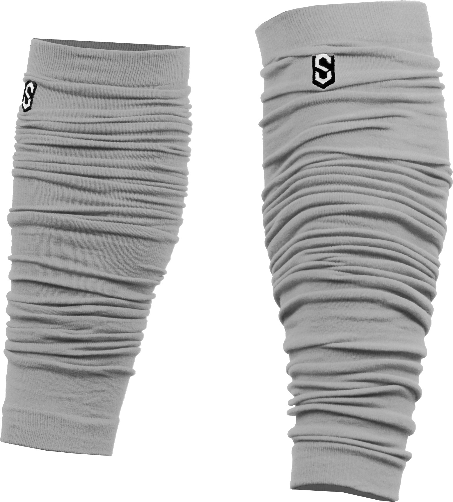 Football Leg Sleeves [1 Pair] - For Adult & Youth - Calf Compression  Sleeves for Men and Boys - White