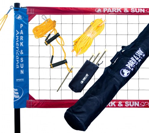 Park & Sun Spectrum Classic Professional Level Volleyball Net System - Re-Packaged