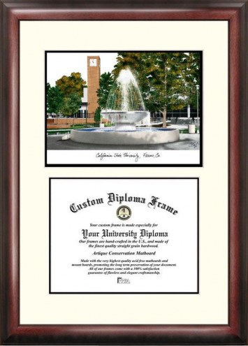 Fresno State Bulldogs Scholar Diploma Frame