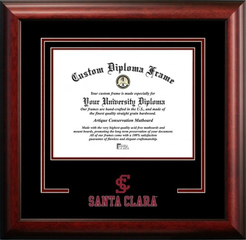 Santa Clara Broncos Spirit Diploma Frame