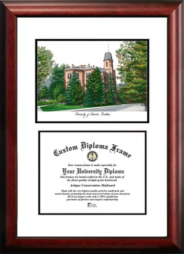 Colorado Buffaloes Scholar Diploma Frame