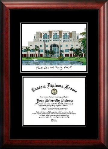 Florida International Golden Panthers Diplomate Diploma Frame