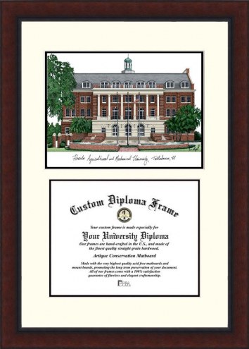 Florida A&M Rattlers Legacy Scholar Diploma Frame
