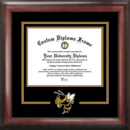Georgia Tech Yellow Jackets Spirit Diploma Frame