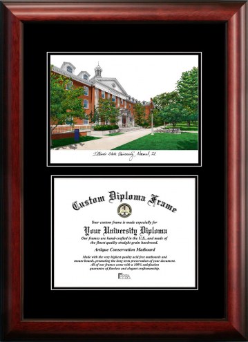 Illinois State Redbirds Diplomate Diploma Frame