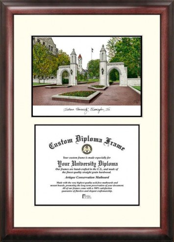 Indiana Hoosiers Scholar Diploma Frame