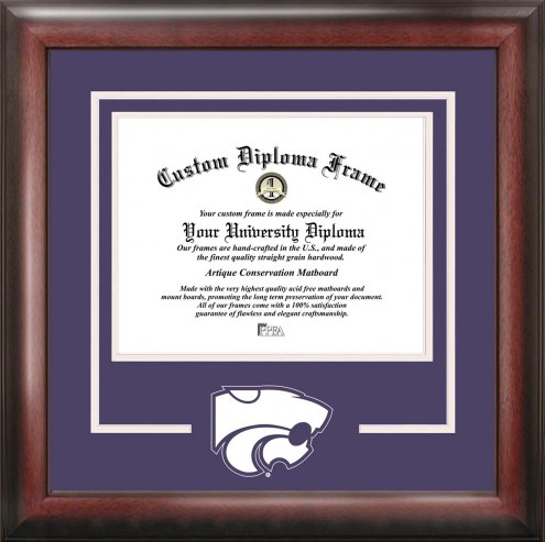 Kansas State Wildcats Spirit Diploma Frame