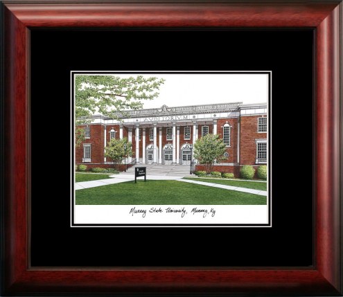 Murray State Racers Campus Images Lithograph