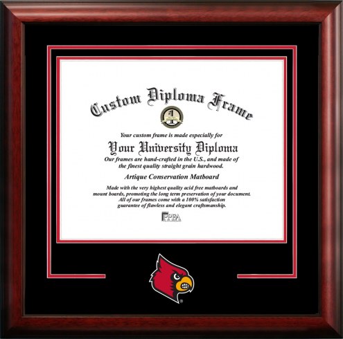 Louisville Cardinals Spirit Diploma Frame