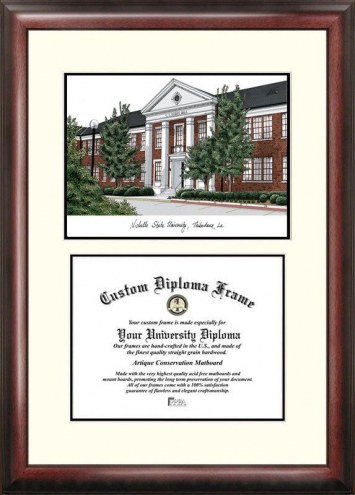Nicholls State Colonels Scholar Diploma Frame