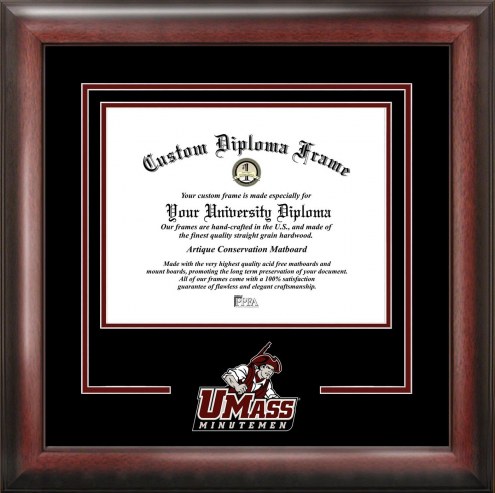 Massachusetts Minutemen Spirit Diploma Frame