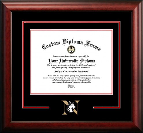 Northeastern Huskies Spirit Diploma Frame