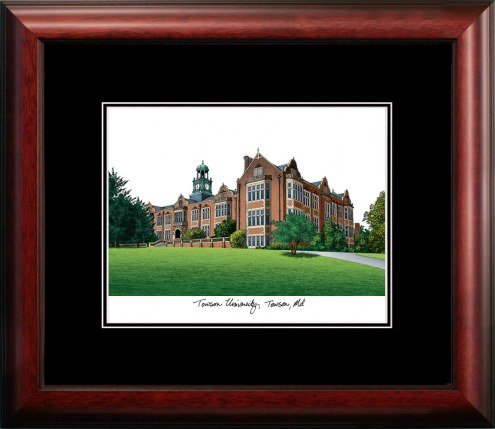 Towson Tigers Campus Images Lithograph