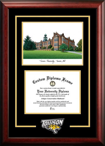 Towson Tigers Spirit Graduate Diploma Frame