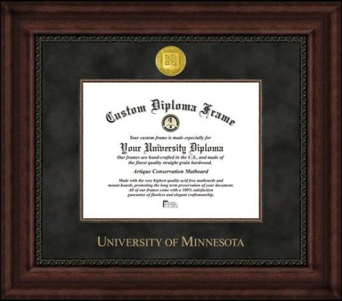 Minnesota Golden Gophers Executive Diploma Frame