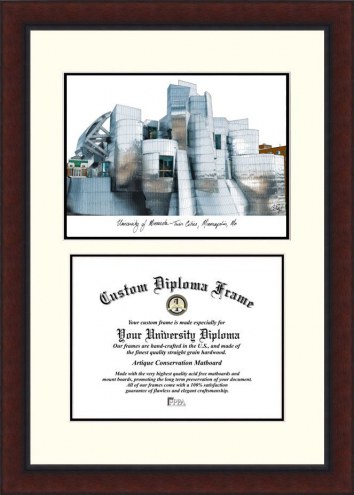Minnesota Golden Gophers Legacy Scholar Diploma Frame