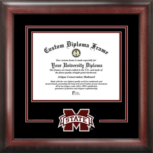Mississippi State Bulldogs Spirit Diploma Frame