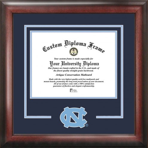 North Carolina Tar Heels Spirit Diploma Frame