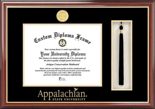 Appalachian State Mountaineers Diploma Frame & Tassel Box