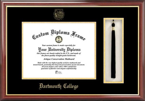 Dartmouth Big Green Diploma Frame & Tassel Box
