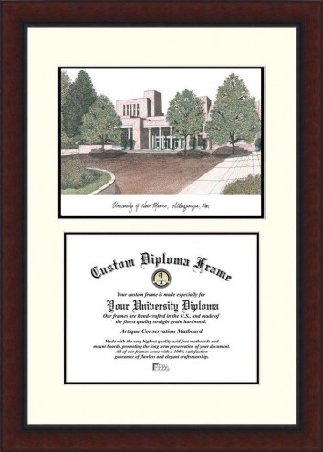 New Mexico Lobos Legacy Scholar Diploma Frame