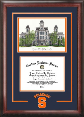 Syracuse Orange Spirit Graduate Diploma Frame