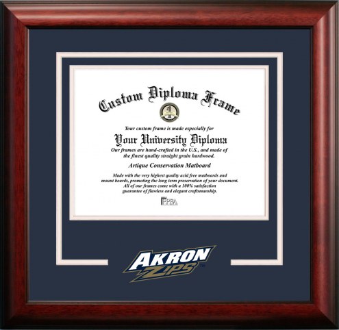 Akron Zips Spirit Diploma Frame