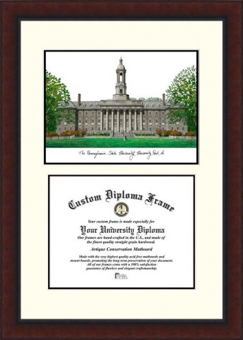 Penn State Nittany Lions Legacy Scholar Diploma Frame