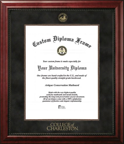 Charleston Cougars Executive Diploma Frame