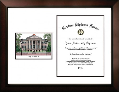Charleston Cougars Legacy Scholar Diploma Frame
